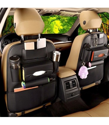 Протектор и органайзер за седалка на кола от еко кожа, модел 1900
