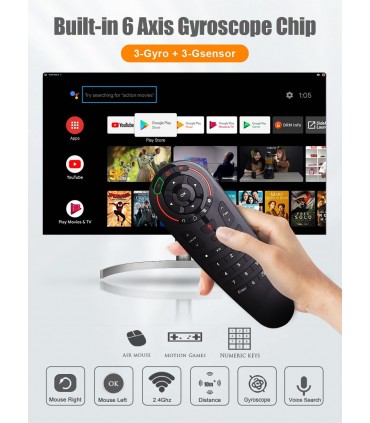 Air Mouse безжична мишка и дистанционно за Smart TV или TV Box