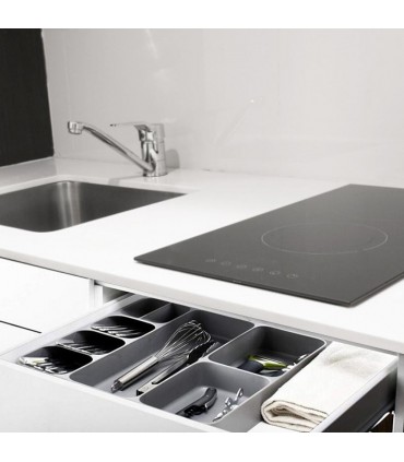 Голям органайзер за чекмедже за кухненски прибори