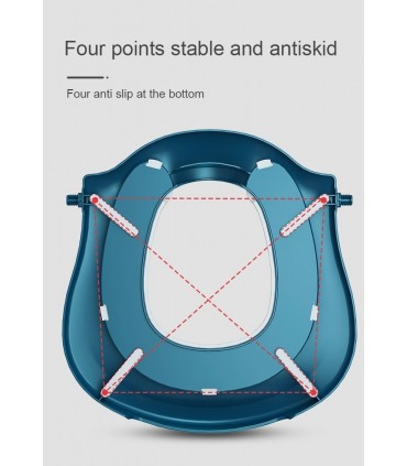 Детска седалка-адаптер за тоалетна чиния със стълба