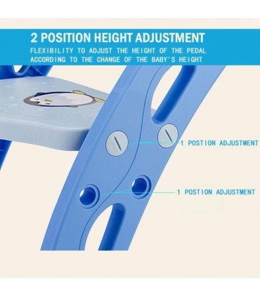 Детска седалка-адаптер за тоалетна чиния със стълба