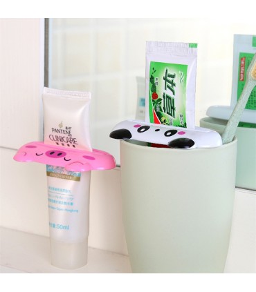 Детска машинка за изстискване на  паста за зъби с дизайн на животинче