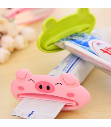 Детска машинка за изстискване на  паста за зъби с дизайн на животинче
