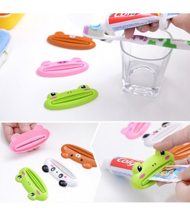 Детска машинка за изстискване на  паста за зъби с дизайн на животинче