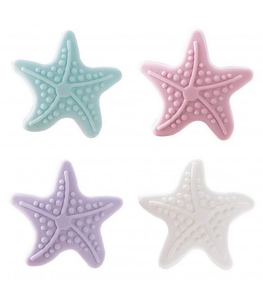 Буфер за врата стенен кръгъл самозалепващ "Звезда"