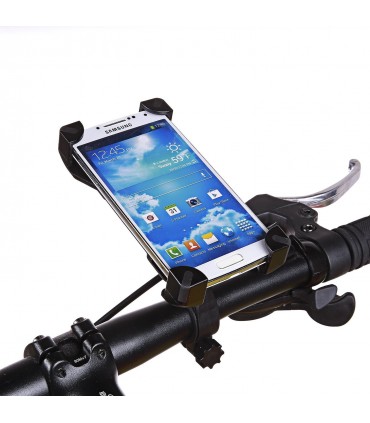 360°завъртаща се стойка за телефон за колело или мотор