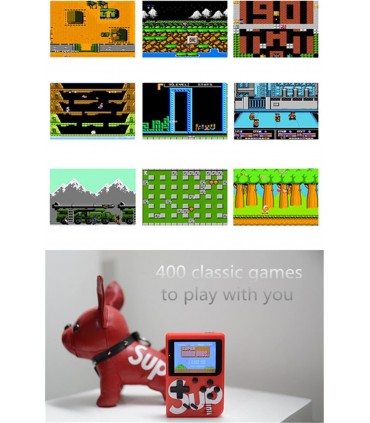 Преносима конзола SUP Game Box 400 IN 1