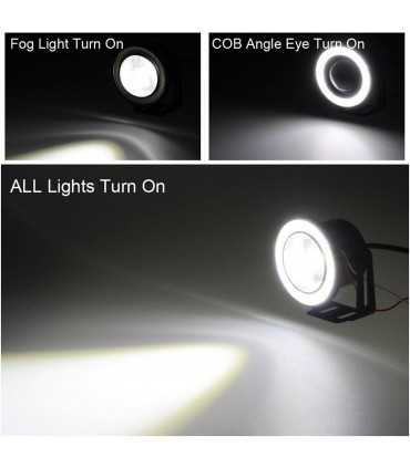 ЛЕД ХАЛОГЕНИ АНГЕЛСКИ ОЧИ R500 LED