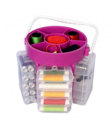 Практичен комплект за шиене от 210 части