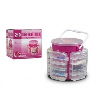 Практичен комплект за шиене от 210 части