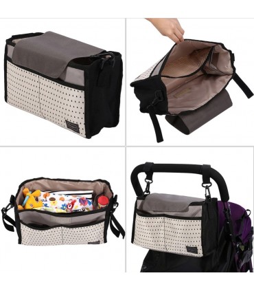 Чанта за бебешки принадлежности за детска количка