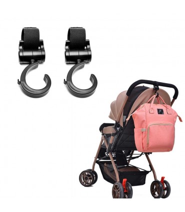 Универсални кукички за закачане към бебешка количка