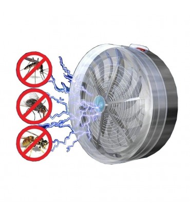 Уред против за мухи и комари със соларно захранване