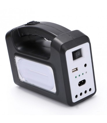 Соларна система GDLITE 3 за домашно и къмпинг осветление, и 3 крушки