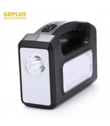 Соларна система GDLITE 3 за домашно и къмпинг осветление, и 3 крушки