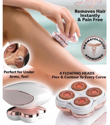 Електрическа самобръсначка тример Flawless legs с четири глави