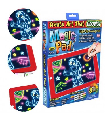 Детски Светещ магически таблет за рисуване Magic Sketch Pad