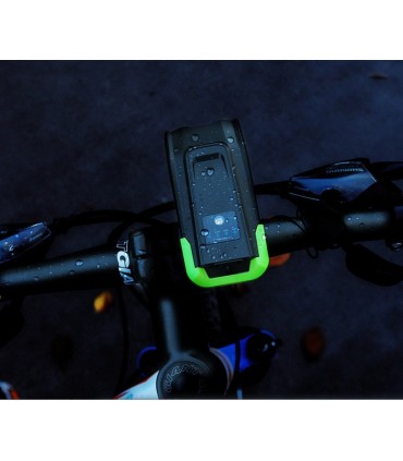 Фар за велосипед, Акумулаторна батерия 4000mAh, 2 х LED крушки T6