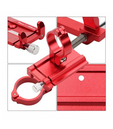 Вело стойка за телефон на велосипед, алуминиева