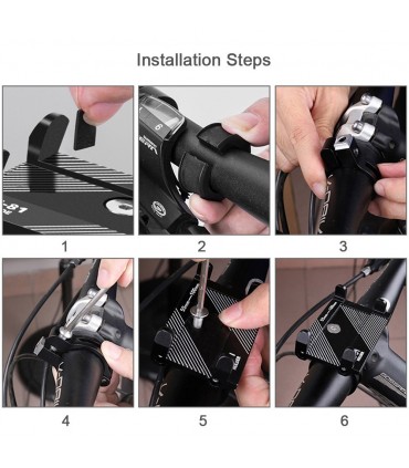 Вело стойка за телефон на велосипед, алуминиева