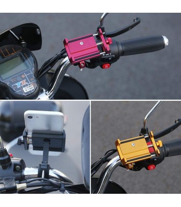 Вело стойка за телефон на велосипед, алуминиева