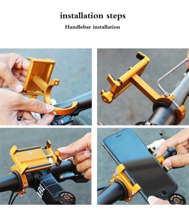 Вело стойка за телефон на велосипед, алуминиева