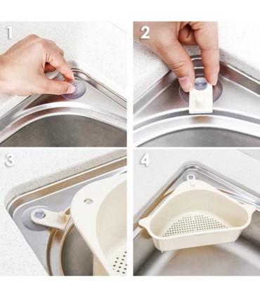 Ъглов гевгир за кухненска мивка