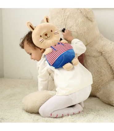 Протектор за прохождащи деца за глава и гръб, плюшена играчка