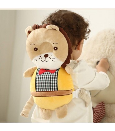 Протектор за прохождащи деца за глава и гръб, плюшена играчка
