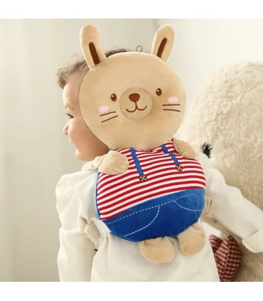 Протектор за прохождащи деца за глава и гръб, плюшена играчка