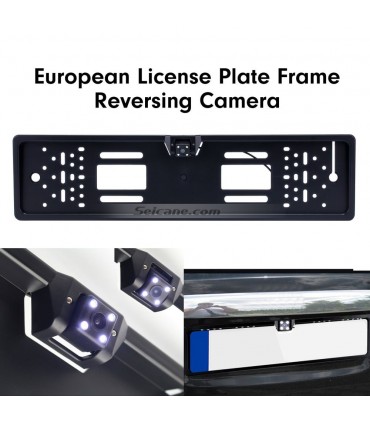 Камера за задно виждане със стойка рамка за рег.номер