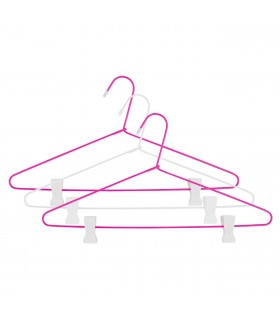 Метална закачалка с клипски - 3 броя