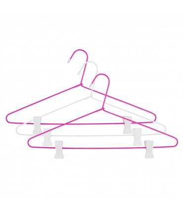 Метална закачалка с клипски - 3 броя