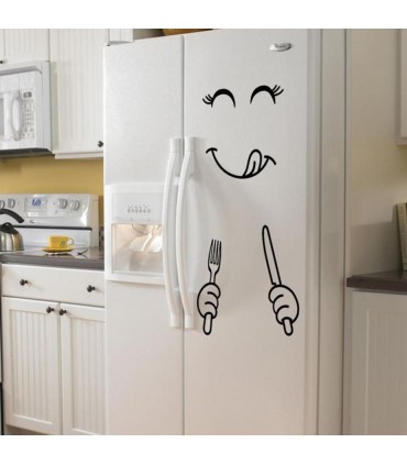 Забавен стикер за хладилник