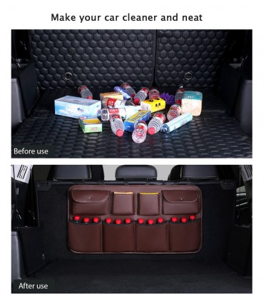 Практичен органайзер за багажник на автомобил