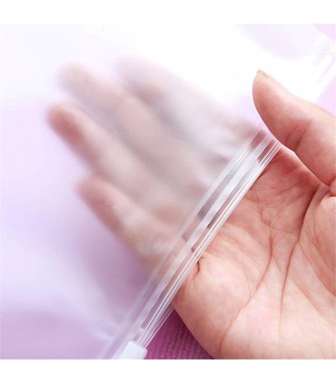 Прозрачни пликове за съхранение на багаж при пътуване в пет размера