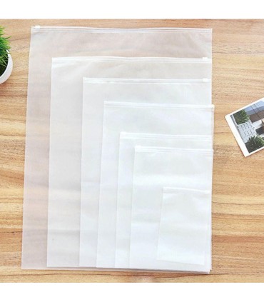 Прозрачни пликове за съхранение на багаж при пътуване в пет размера