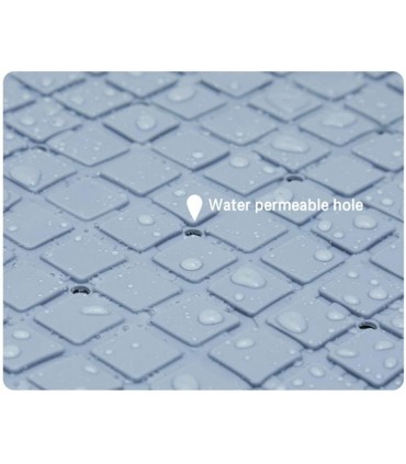 Гумена постелка за баня с вендузи против хлъзгане