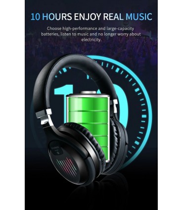 Геймърски стерео безжични слушалки с еквалайзер, TM-061
