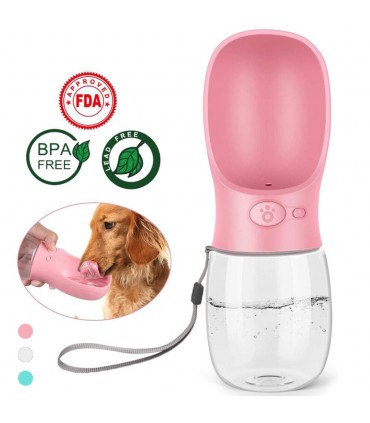 Преносима поилка за кучета, бутилка