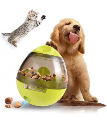 Играчка за куче/коте люлееща се топка с храна