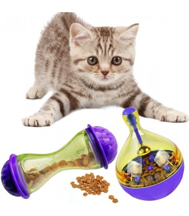 Играчка за куче/коте люлееща се топка с храна