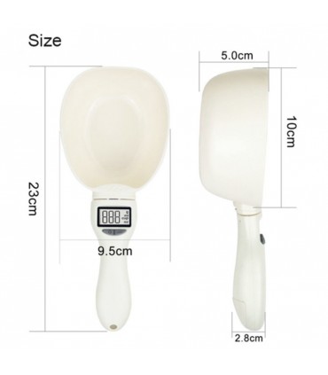 Универсална електронна везна, мерителна лъжица за гранули