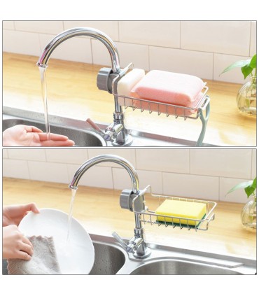 Стойка органайзер за кухненска мивка или душ