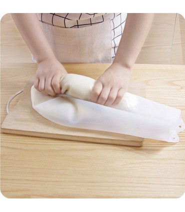 Силиконова незалепваща торба за месене на тесто