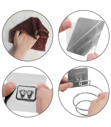 Самозалепваща поставка за сешоар за баня