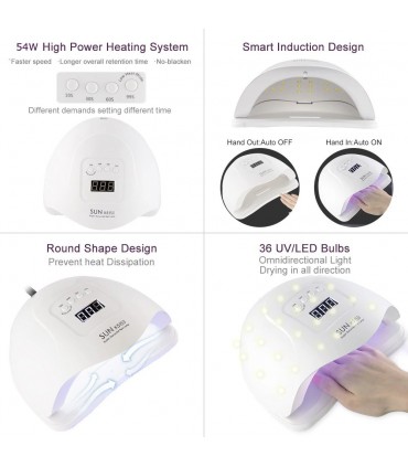 Комбинирана UV/LED лампа SunX5 MAX, 150 W