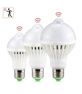 ЛЕД КРУШКА С ДАТЧИК ЗА ДВИЖЕНИЕ Е27