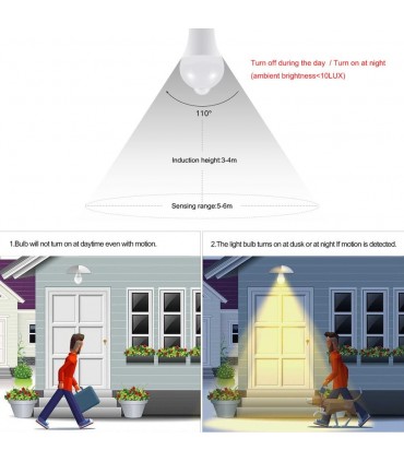 ЛЕД КРУШКА С ДАТЧИК ЗА ДВИЖЕНИЕ Е27