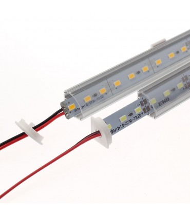 ЪГЛОВ АЛУМИНИЕВ ПРОФИЛ С LED ЛЕНТА 220V